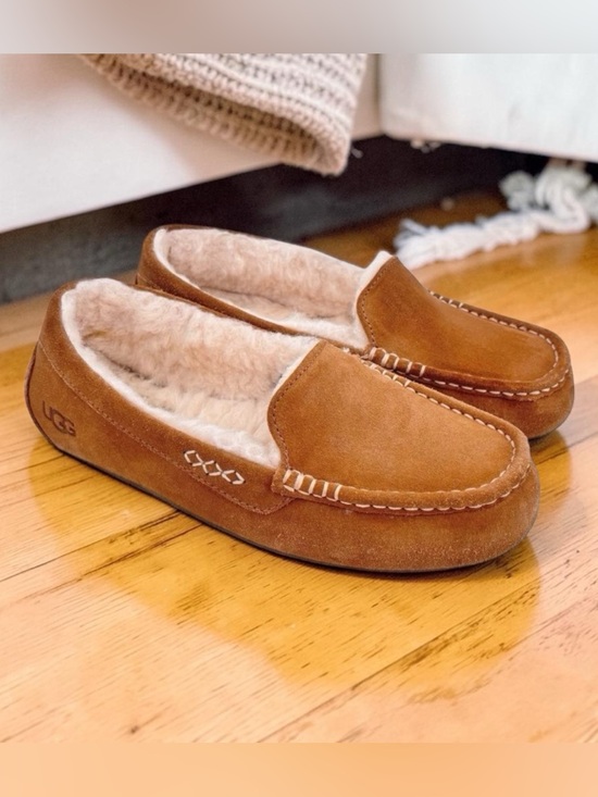 UGG Shoes - UGG Australia Ansley Classic Slipper Chestnut - 1106878 Sz. 9